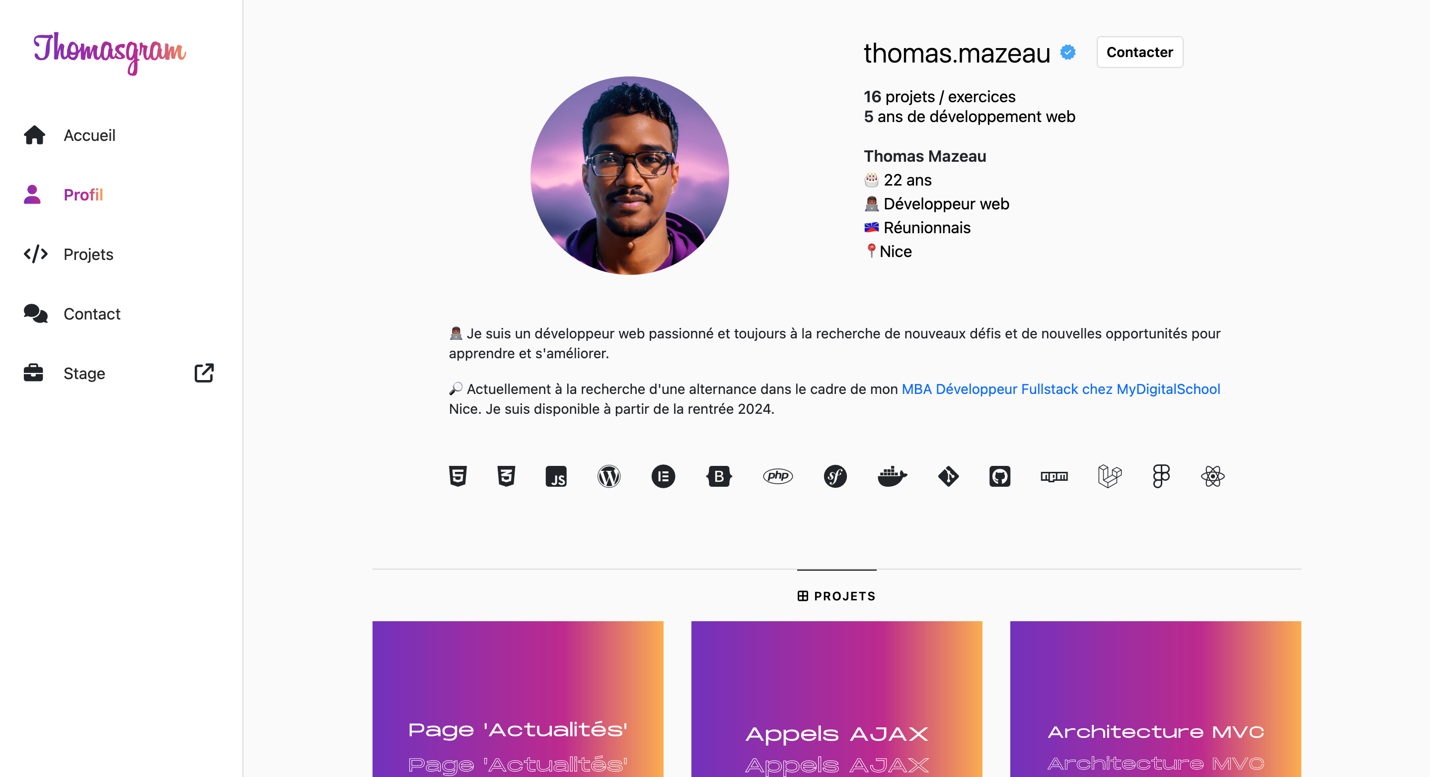 Portfolio Thomasgram